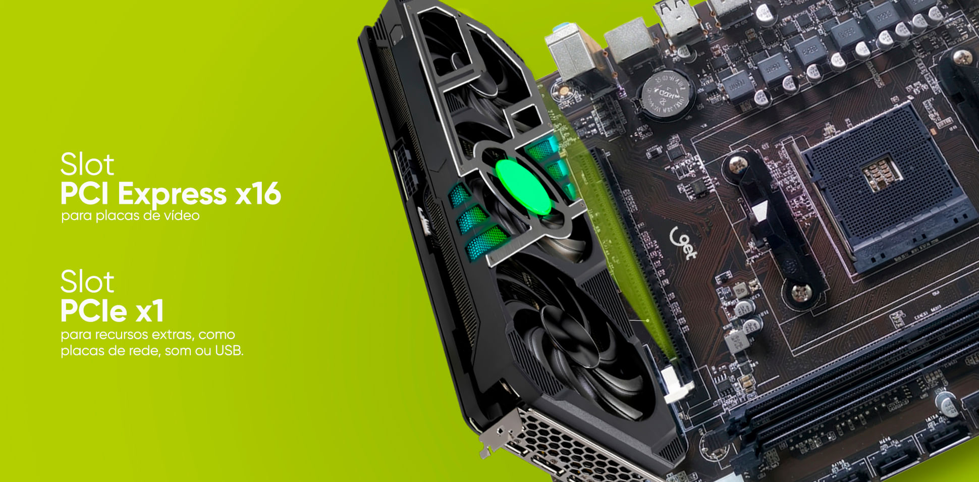 Projeção gigante em uma parede de um auditório.