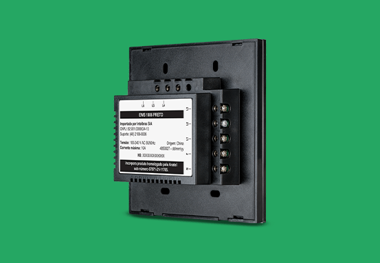 Interruptor Inteligente Touch Wi-Fi 3 Teclas Branco - Intelbras EWS 1003 BR