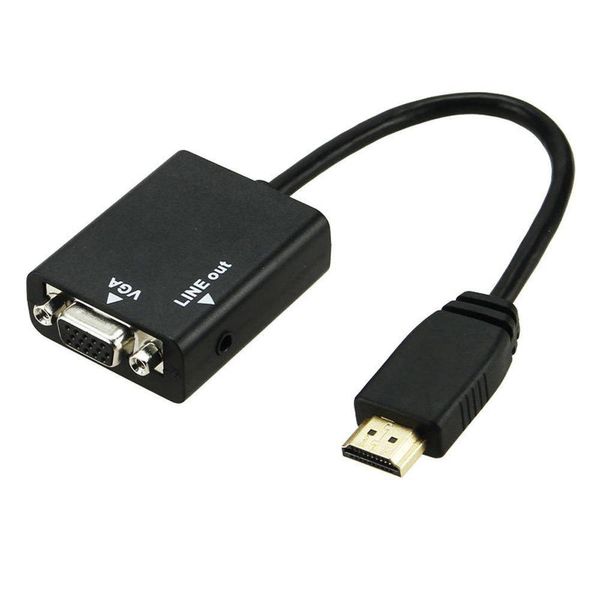 Adaptador HDMI x VGA com Áudio BR Cabos