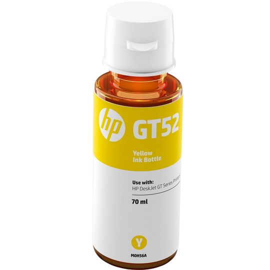 Refil de Tinta HP GT52 - Amarelo M0H56AL
