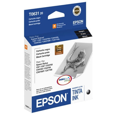 Cartucho Epson T063120 Preto-02090-02090-02090