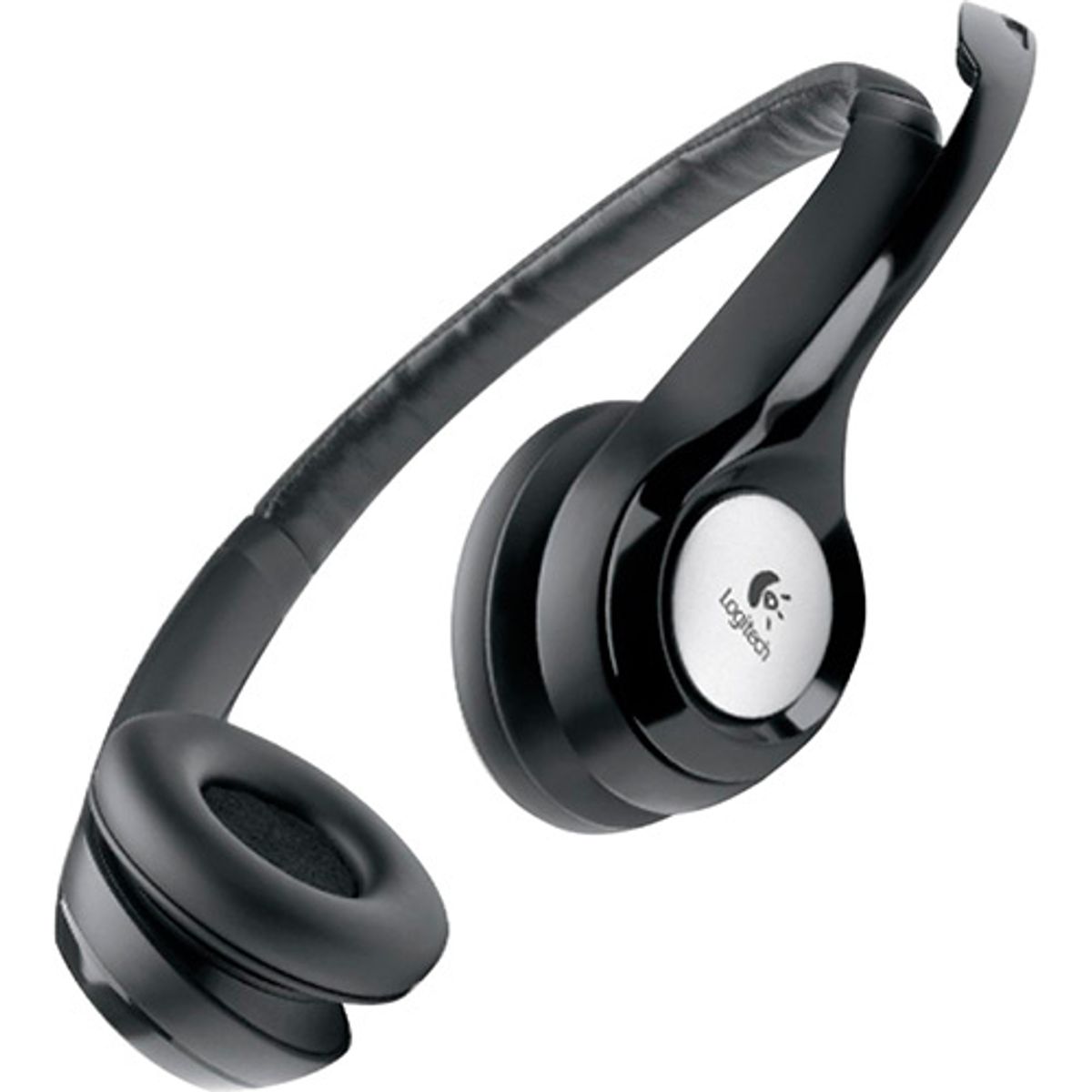 Headset Logitech H390 USB Stereo Preto lojaibyte