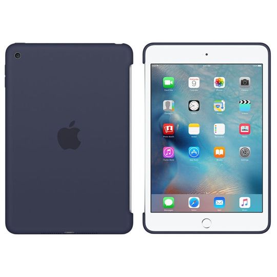 Capa de Silicone para iPad Mini 4 Apple, Azul - MKLM2BZ/A