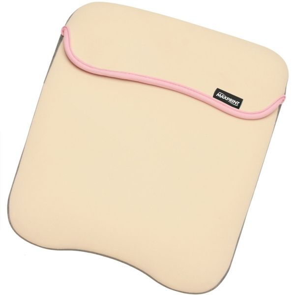 Pasta Neoprene Dupla Face para Netbook 10" Rosa / Bege - Maxprint (60557-1)