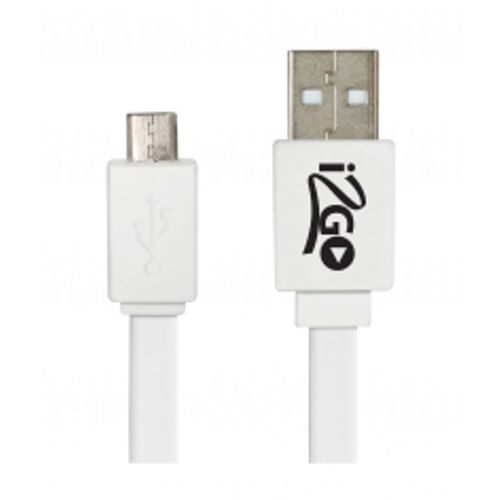 Cabo USB Micro Smartphone Branco I2GO