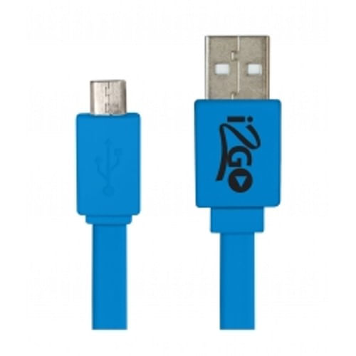 Cabo USB Micro Smartphone Azul I2GO