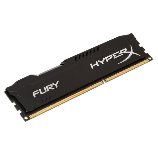 Memória 4GB DDR3 Kingston HyperX Fury 1600MHz Preto (HX316C10FB/4)