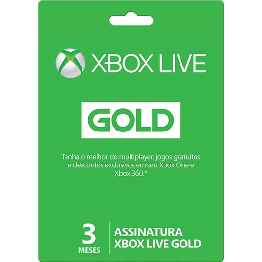 Comprar Cartão Presente Pré Pago Xbox Live R$ 10 Reais