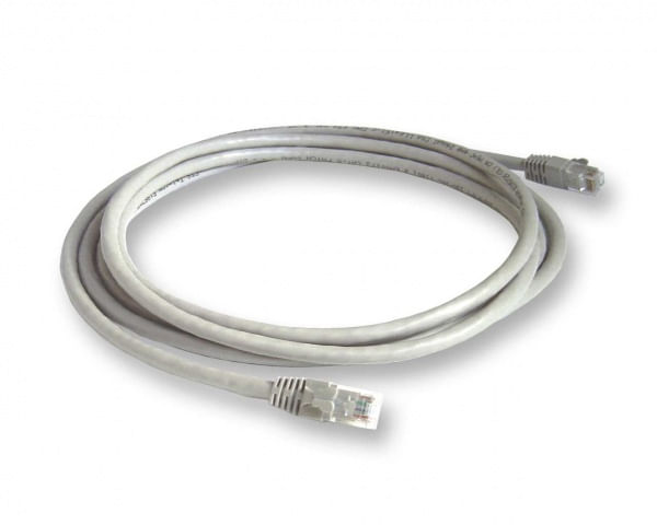 Cabo Patch Cord 1.5M Cat 5e Cinza