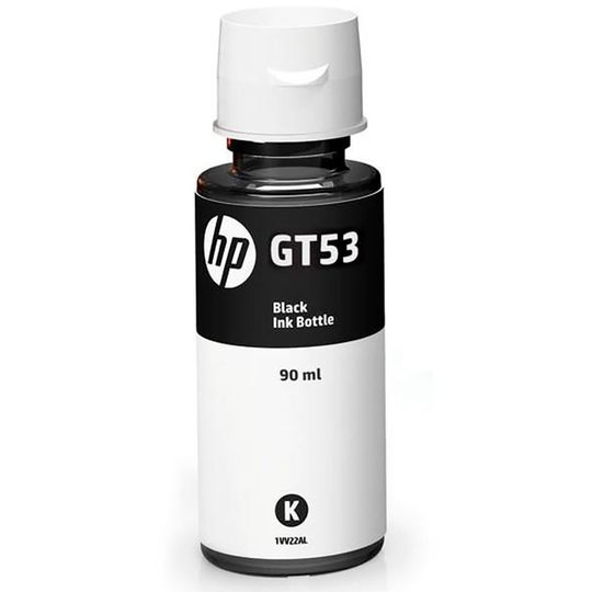 Refil de Tinta GT53 90ml Preta para Multifuncional GT 5822 - HP