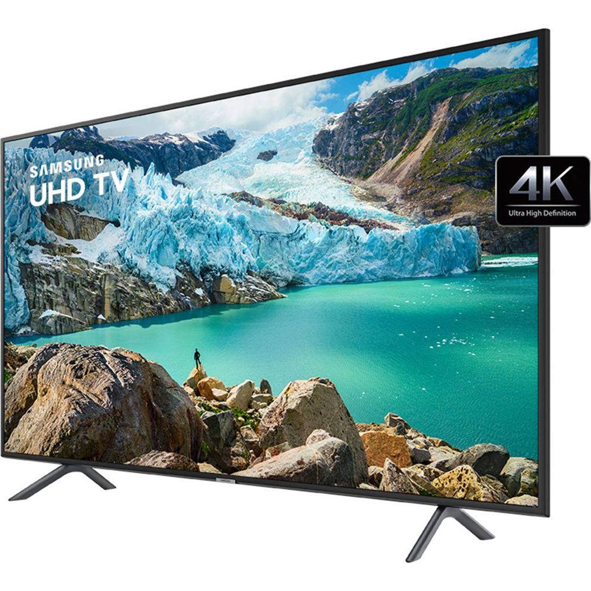 Smart TV LED 65" 4K Samsung 65RU7100 3 HDMI 2 USB Wi-Fi - lojaibyte