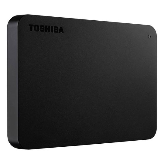 HD Externo Portátil Toshiba 2TB Canvio Basics USB 3.0 Preto - HDTB420XK3AA