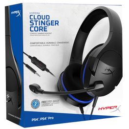 Headset Gamer HyperX Cloud Stinger Core - HX-HSCSC2-BK/WW - Ibyte