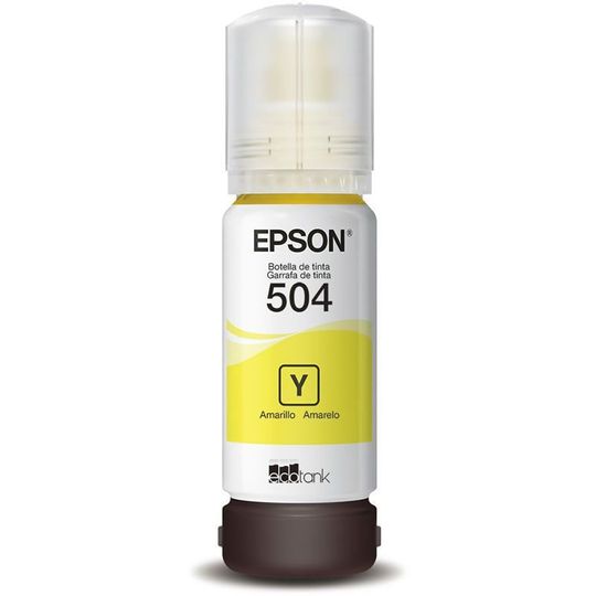 Refil de Tinta Epson T504420-AL Amarelo 25854