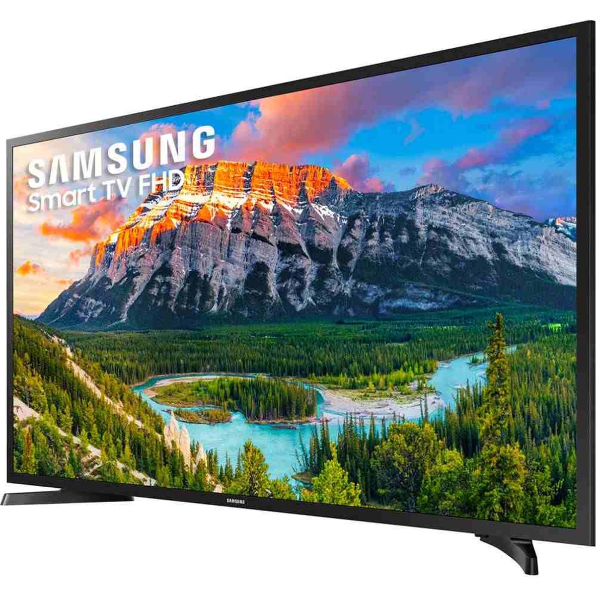 Smart TV LED 43" Full HD Samsung 43J5290 Screen Mirroring 2 HDMI 1 USB  Wi-Fi - lojaibyte