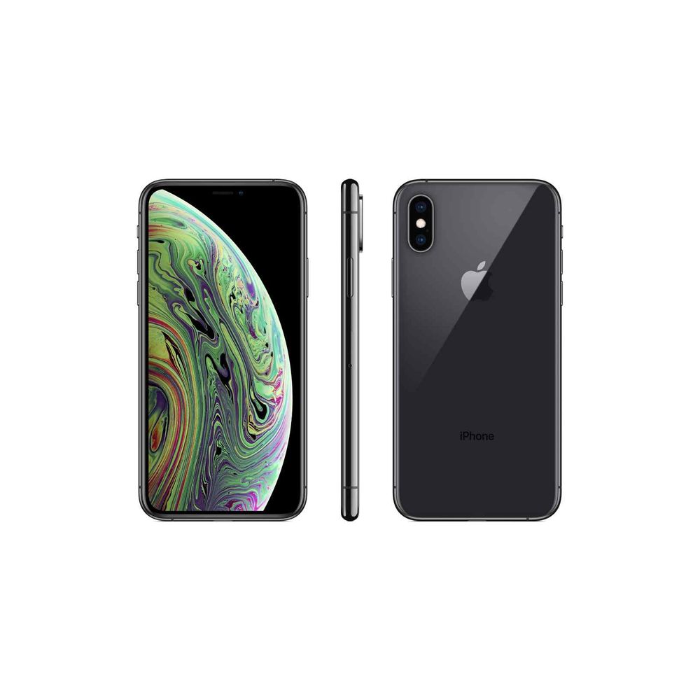 iPhone XS Max 64 GB Tela 6,5" IOS 12 Space Grey - lojaibyte
