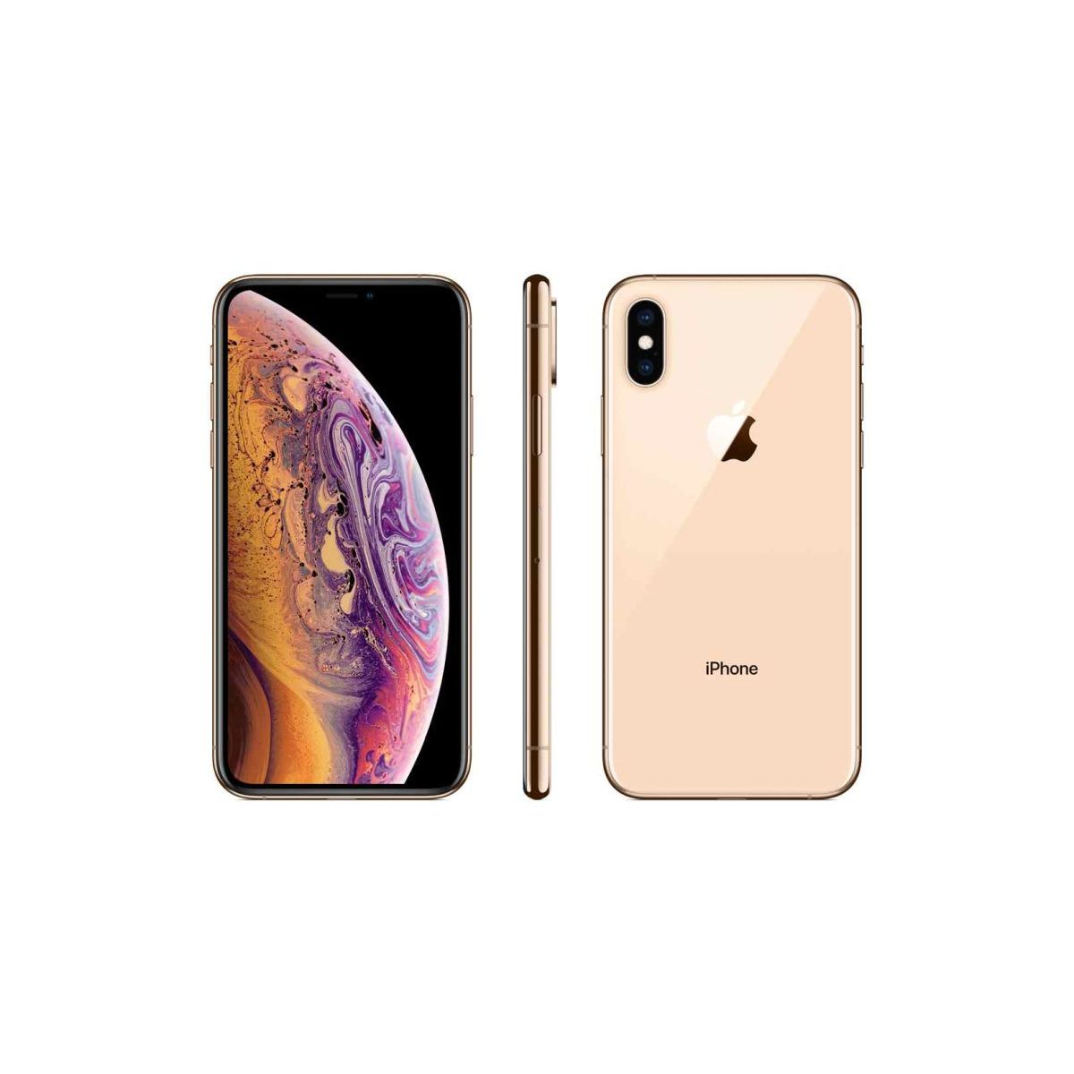 iPhone XS 256GB Tela 6.5" iOS 12 Gold MT9K2BZ/A lojaibyte