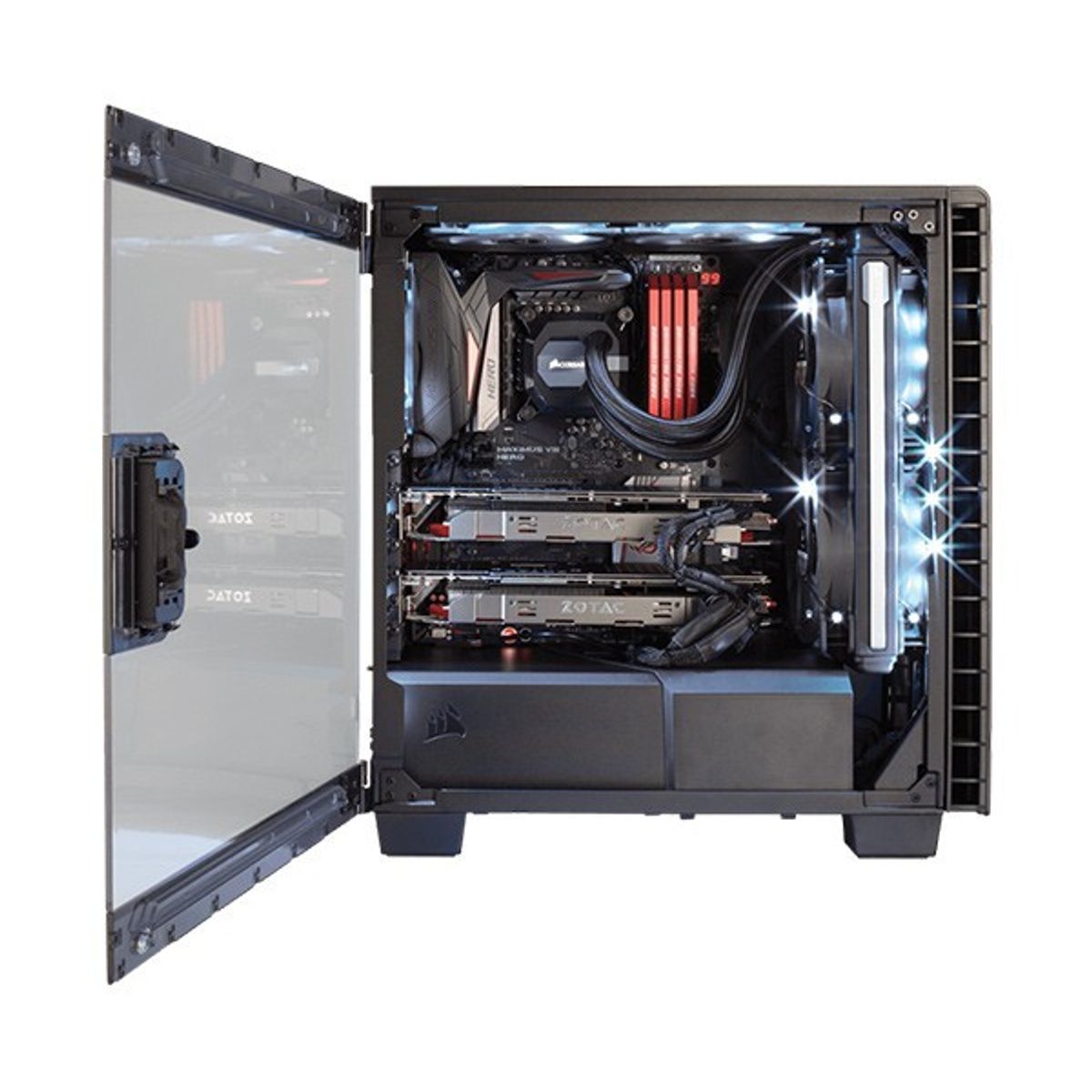 Gabinete Gamer Corsair 400C Carbide Series Mid Tower - lojaibyte