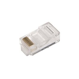 Conector RJ45 CAT6 Macho - 1 Unidade - lojaibyte