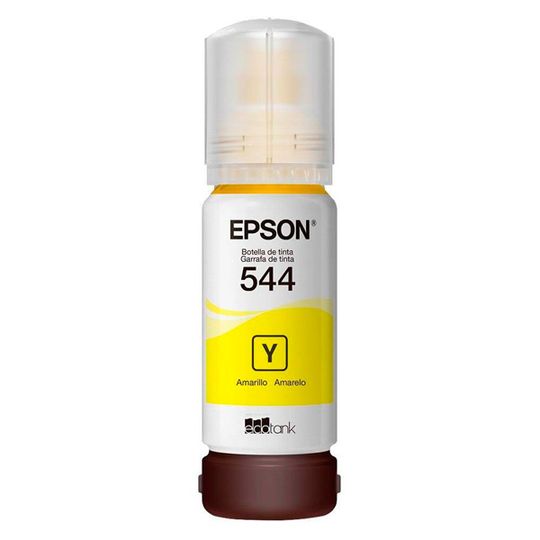 Refil De Tinta Epson T544 Amarelo