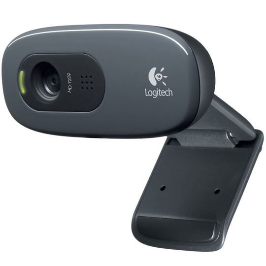 Webcam Logitech C270 HD com 3MP Widescreen 720p