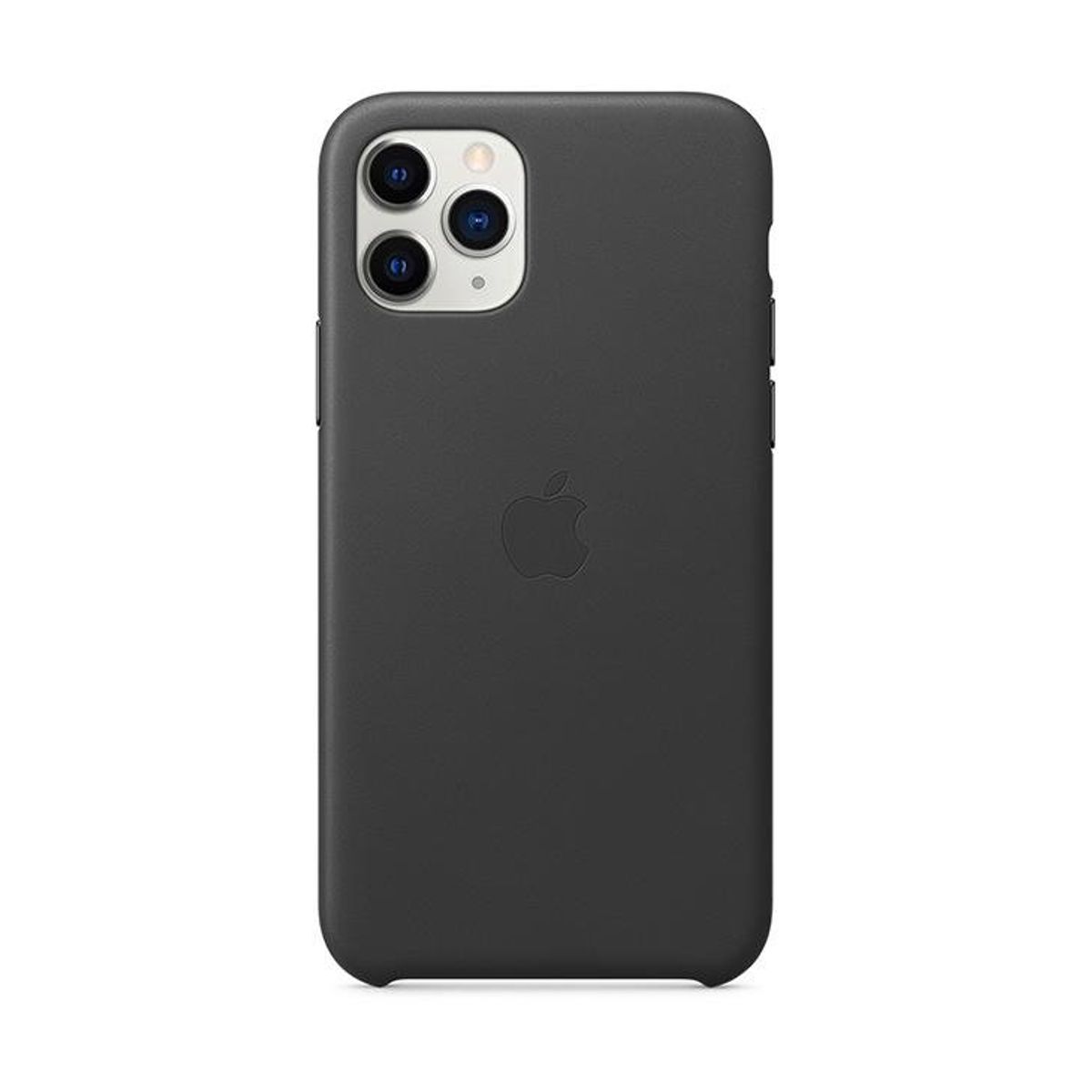 Capa iPhone 11 Pro Apple, Couro Preto - Ibyte