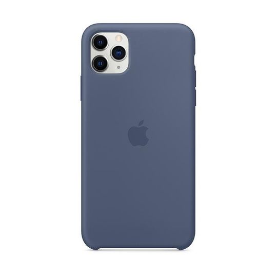 Capa iPhone 11 Pro Max Apple, Silicone Azul - MX032ZM/A - Ibyte