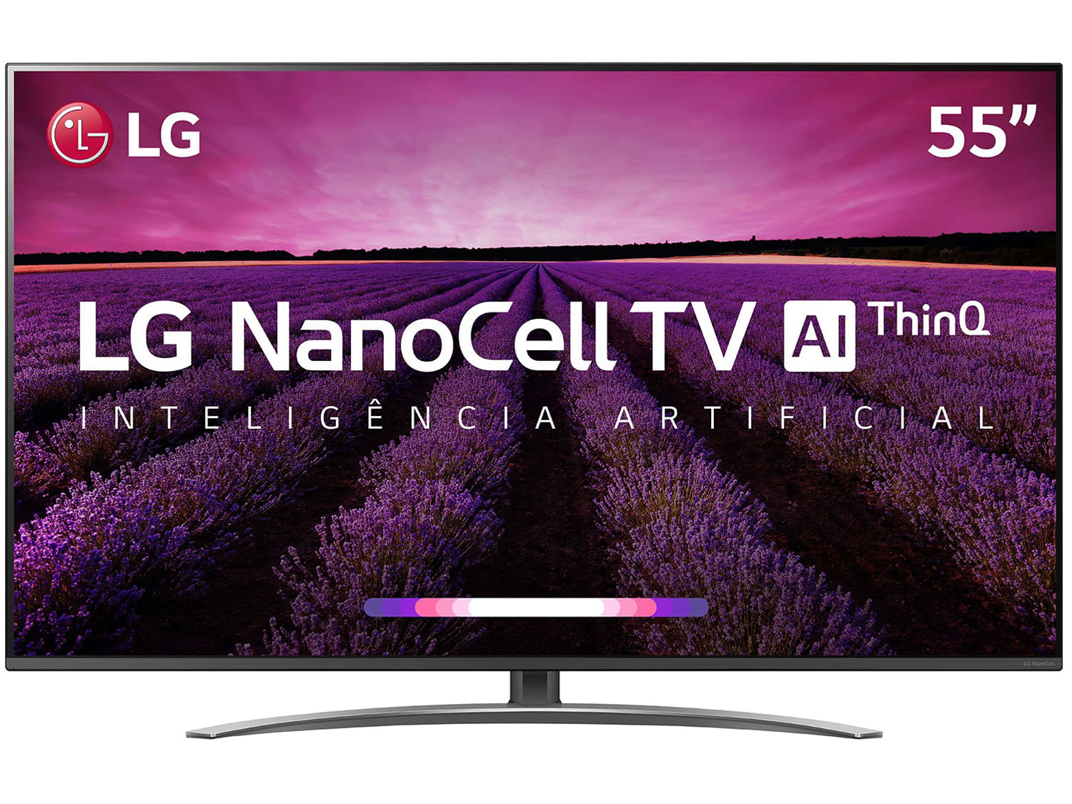 Smart Tv 55 LG 4K NanoCell 55SM8100PSA Wi-Fi