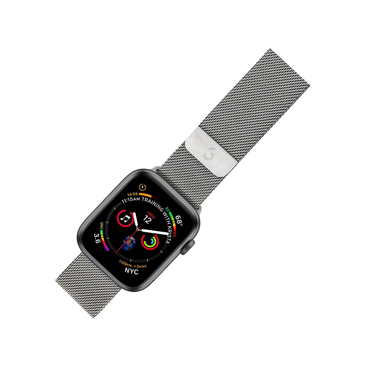Pulseira p/ Apple Watch Milanese 42/44mm WBM44SI Geonav Pta Ibyte