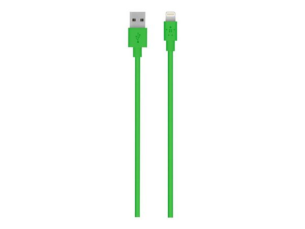 Cabo Lightning Belkin para USB - Verde