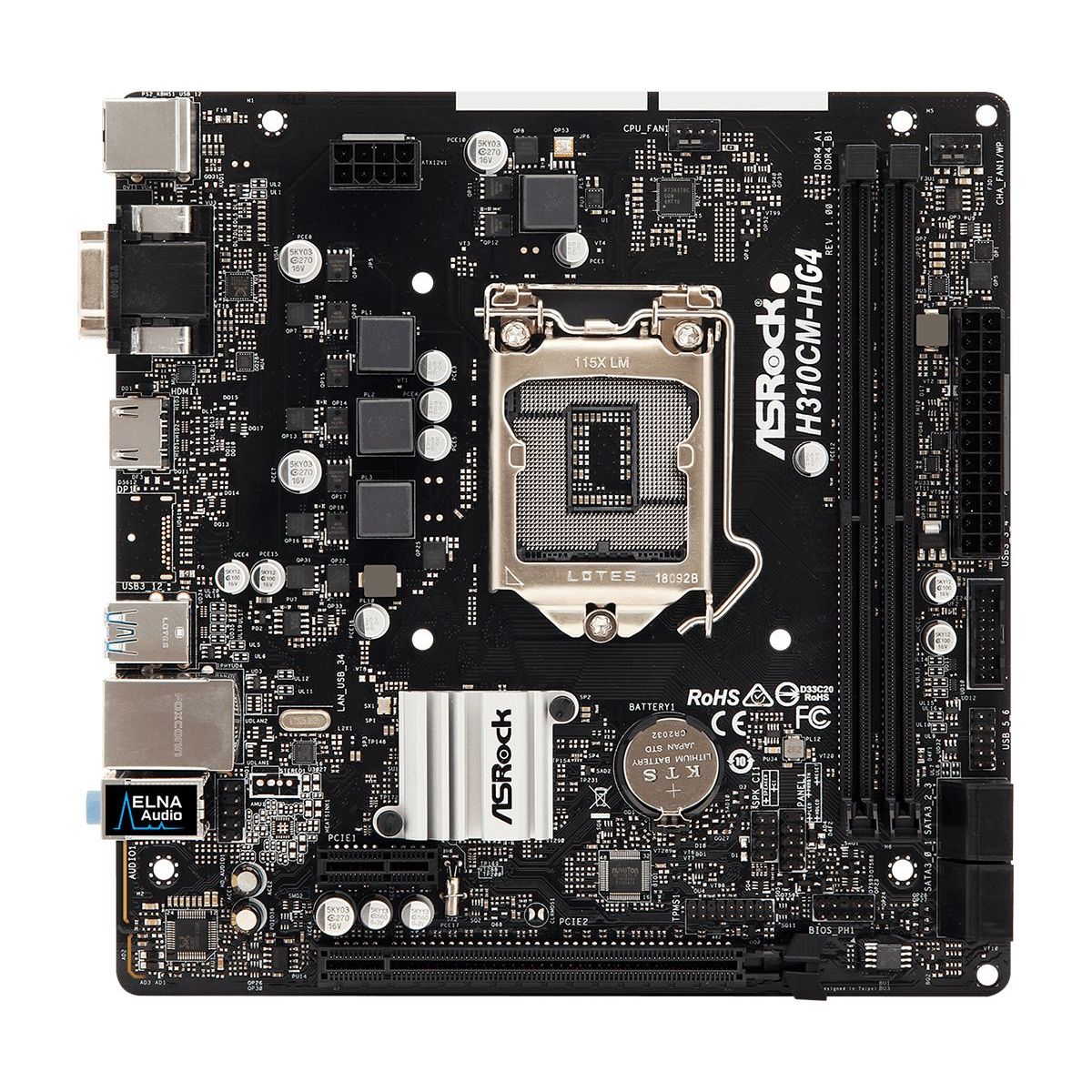 Placa-Mãe ASRock H310M-HG4