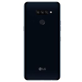 Smartphone-LG-K50S-32GB-13MP-Tela-6.5--Preto-com-Capa-JellyCase-Transparente