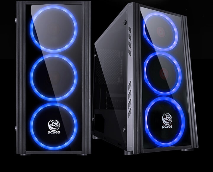 gabinete gamer blue saturn pcyes