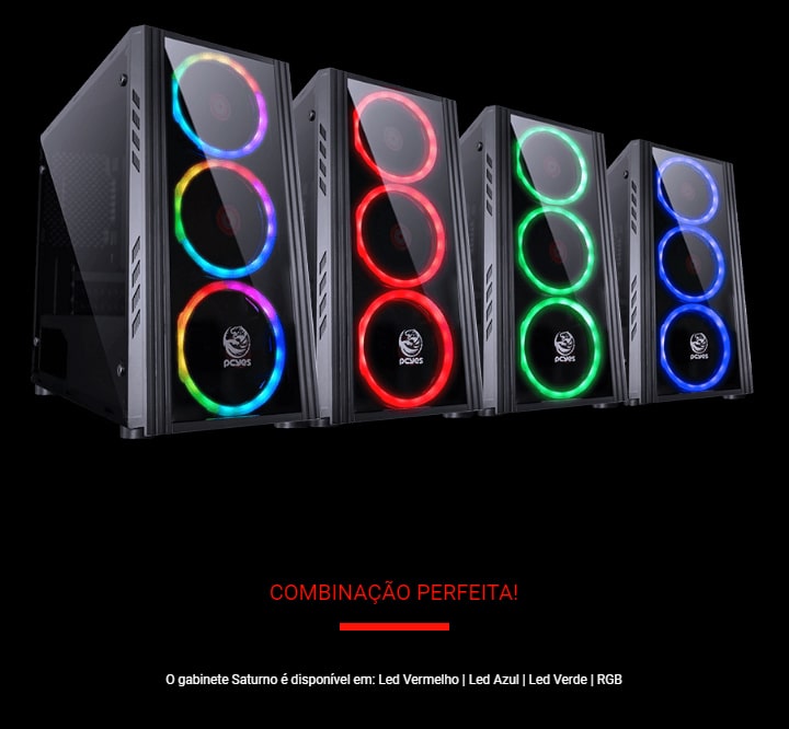 gabinete gamer blue saturn pcyes