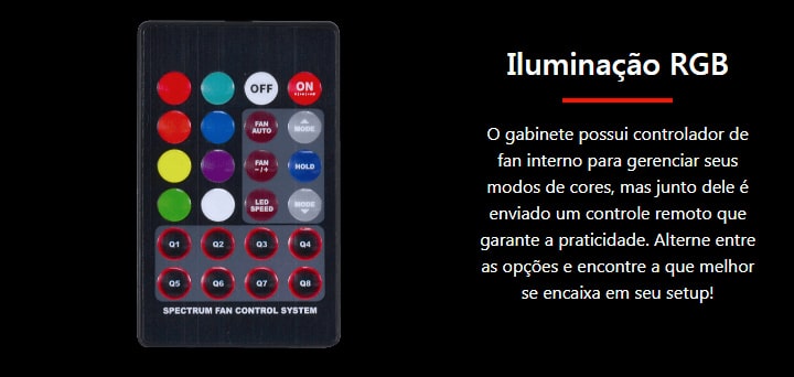 gabinete gamer rgb saturn pcyes