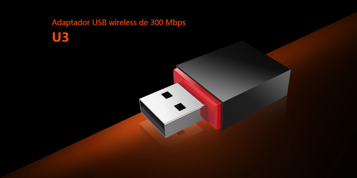 mini adaptador u3 usb wireless tenda 300mbps