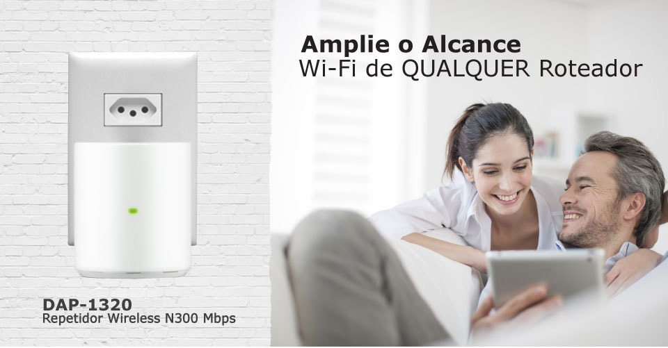 Repetidor Wireless 300Mbps DAP-1320 D-Link