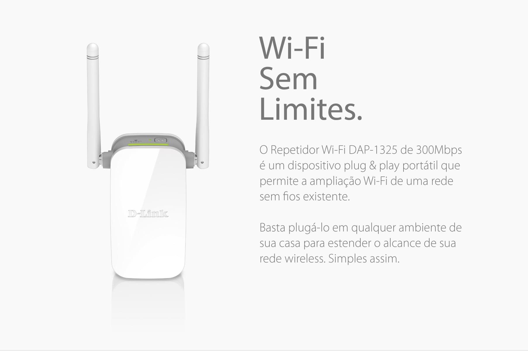 Repetidor WiFi DAP-1325 300Mbps