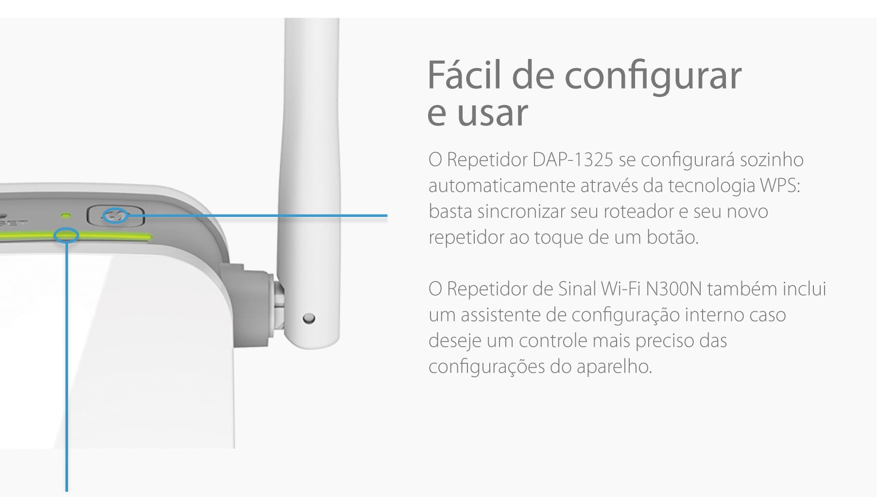 DAP-1325 fácil de configurar