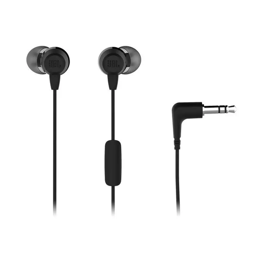 Fone de Ouvido In-Ear com Microfone JBL C50HI - JBLC50HIBLK Preto