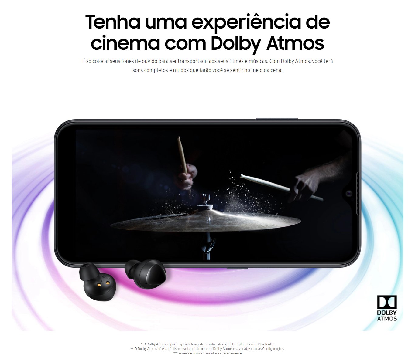 Smartphone Samsung Galaxy A01 32GB Dual  Azul  Câm. Dupla + Câm. Selfie 5MP - SM-A015MZBSZTO