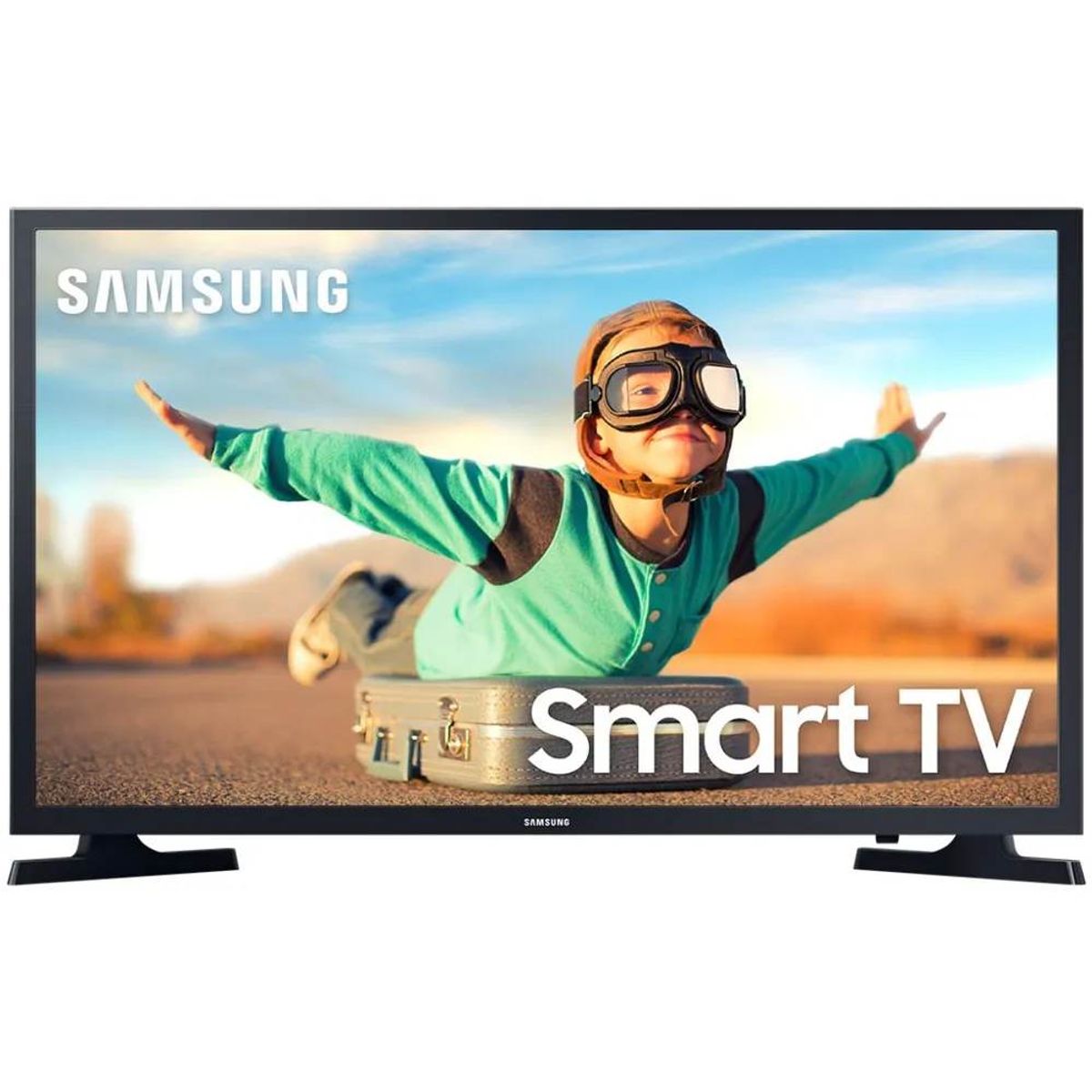 Smart Tv 32 LED Samsung 32T4300 Plataforma Tizen 2 HDMI 1 USB HD-WI-FI