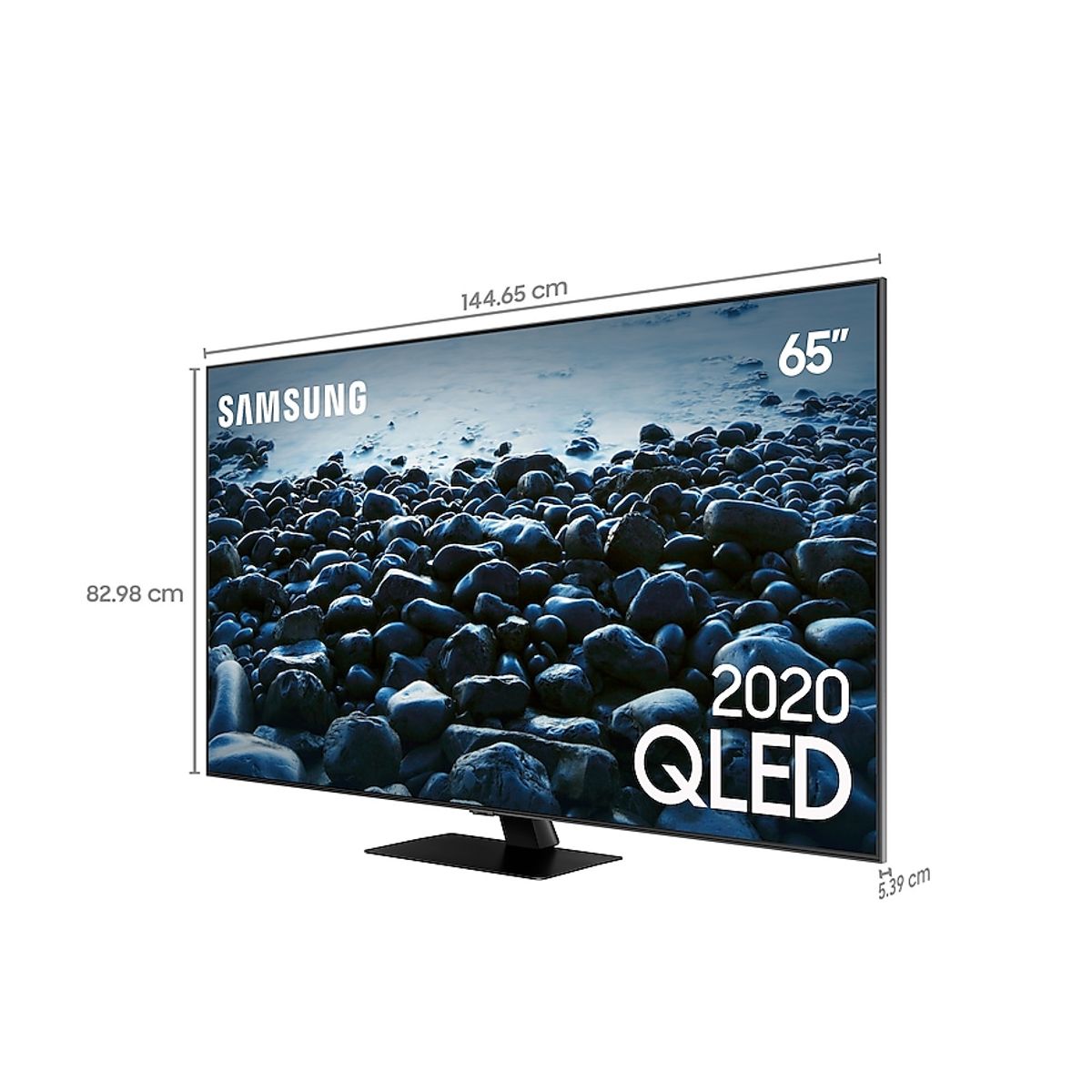 Smart Tv 65" Samsung QLED 4K Q80T Alexa built in 4 HDMI 2 USB Bluetooth WiFi lojaibyte