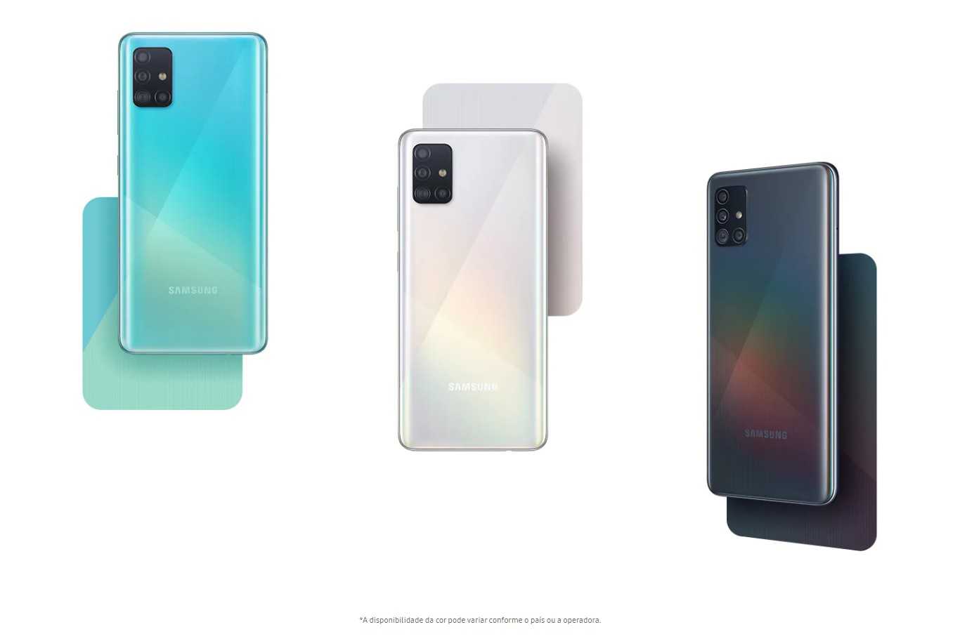 Smartphone Samsung Galaxy A51 128GB Azul 4G - 4GB RAM 6,5