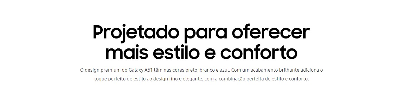 Smartphone Samsung Galaxy A51 128GB Azul 4G - 4GB RAM 6,5