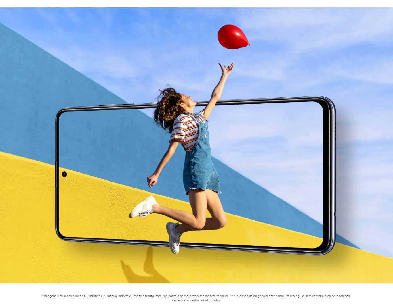 Smartphone Samsung Galaxy A51 128GB Azul 4G - 4GB RAM 6,5