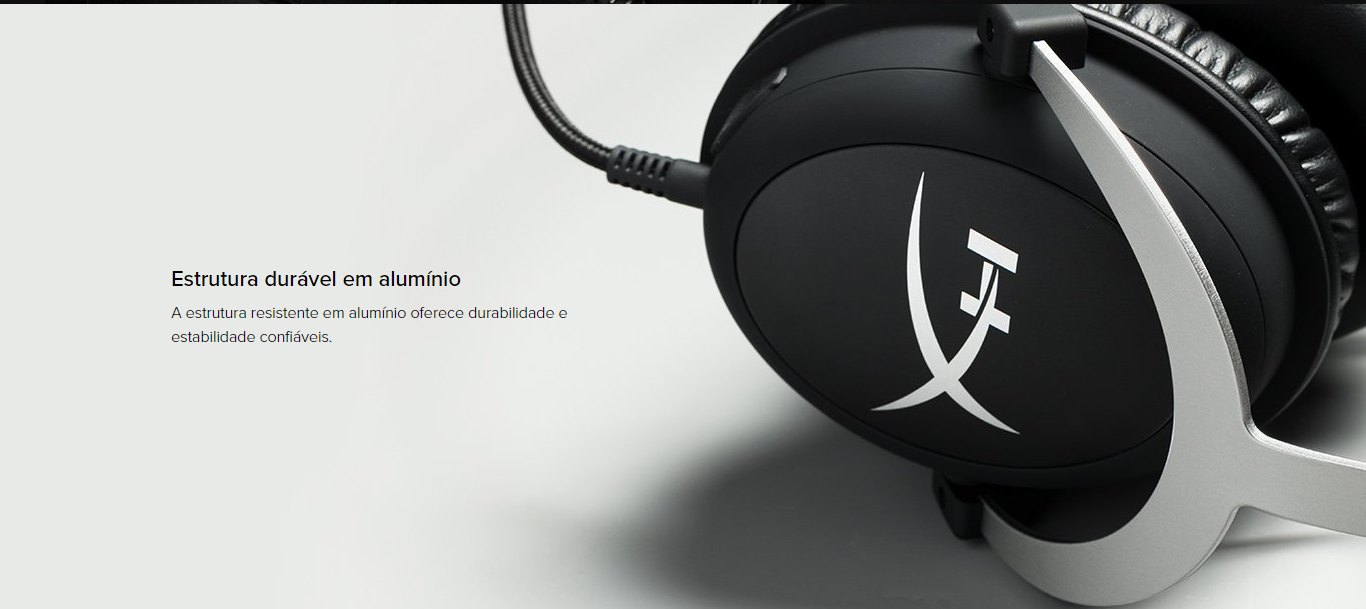 Headset Gamer HyperX CloudX Xbox One  Preto - HX-HS5CX-SR