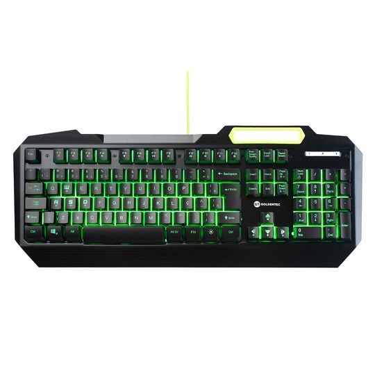 Teclado Gamer Legend com LED, Anti Ghosting e Alumínio | GT Gamer