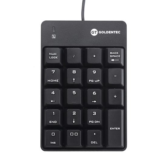 Teclado Numérico com Fio USB | Goldentec