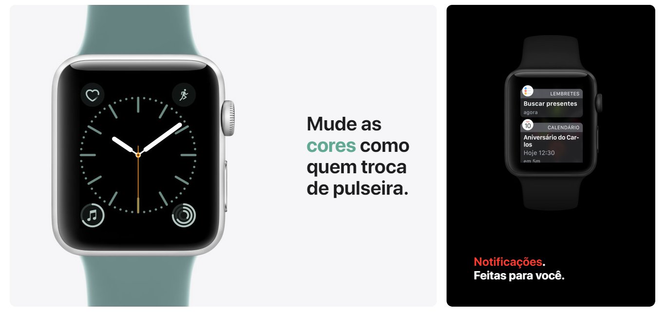 Apple Watch Series 3 Cellular 42 mm Alumínio Cinza Espacial Pulseira Esportiva Preto e Fecho Clássico - MTH22BZ/A